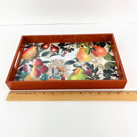 Michel Design Works Decoupage Wooden Serving Tray - Picture 6 of 6